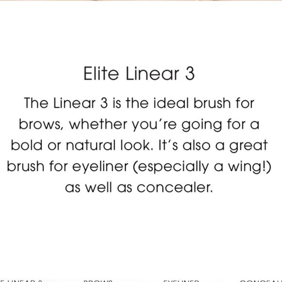 NIB Artis Elite LINEAR 3 Brush in smoke finish - Picture 3 of 7